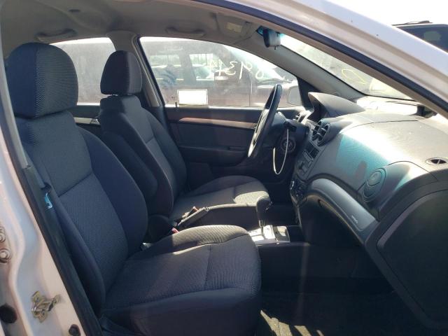 KL1TD5DEXAB053354 - 2010 CHEVROLET AVEO LS 白色 照片 5