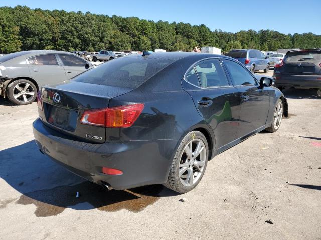 JTHBF5C20A5113659 - 2010 LEXUS IS 250 BLACK photo 4