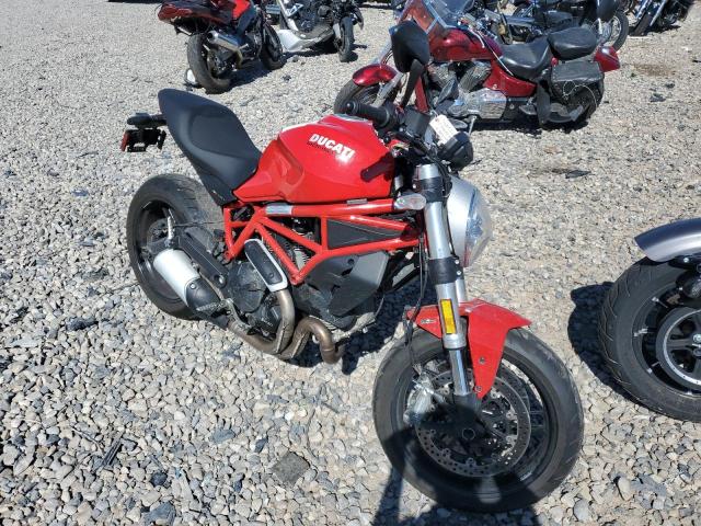 ZDMMADBM1HB002284 - 2017 DUCATI MONSTER 79 RED photo 9