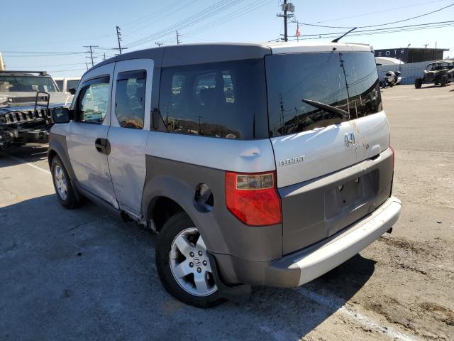 5J6YH18524L007824 - 2004 HONDA ELEMENT EX SILVER photo 2