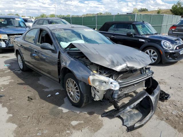 1C3EL46X95N678415 - 2005 CHRYSLER SEBRING GRAY photo 1