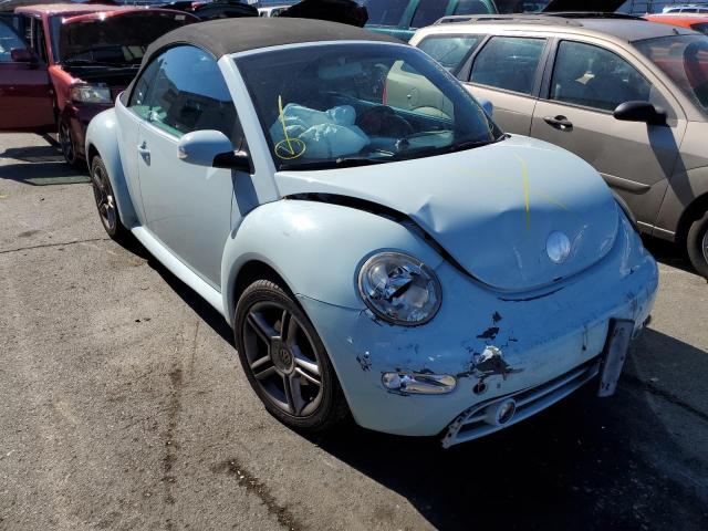 3VWCD31Y85M317839 - 2005 VOLKSWAGEN NEW BEETLE 蓝色 照片 1