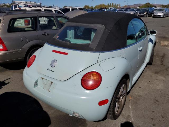 3VWCD31Y85M317839 - 2005 VOLKSWAGEN NEW BEETLE 蓝色 照片 4