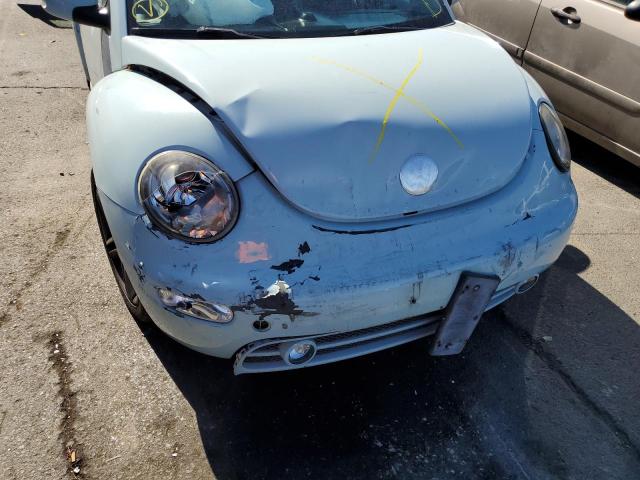 3VWCD31Y85M317839 - 2005 VOLKSWAGEN NEW BEETLE 蓝色 照片 9