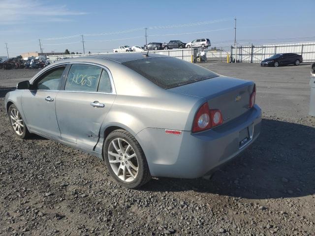 1G1ZK57799F128421 - 2009 CHEVROLET MALIBU LTZ ნაცრისფერი ფოტო 3