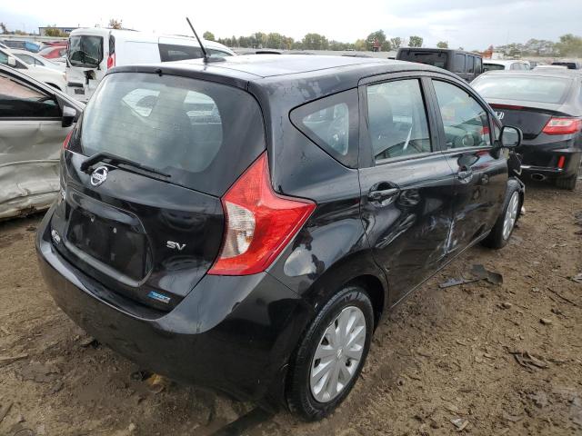 3N1CE2CP8EL357653 - 2014 NISSAN VERSA NOTE BLACK photo 4