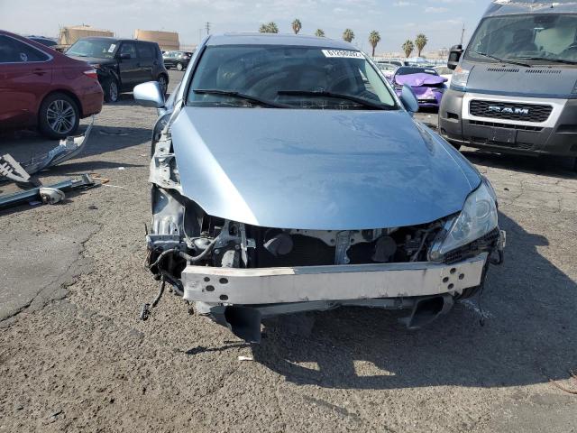 JTHBK262175027064 - 2007 LEXUS IS 250 BLUE photo 9