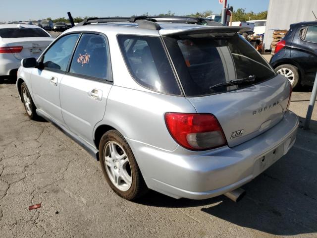 JF1GG29692G828982 - 2002 SUBARU IMPREZA WR SILVER photo 3