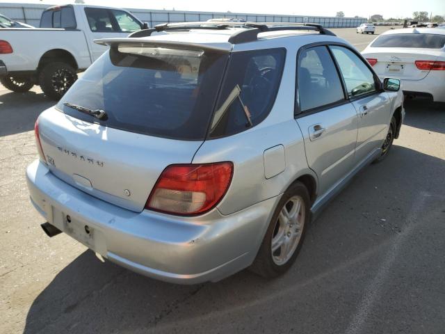 JF1GG29692G828982 - 2002 SUBARU IMPREZA WR SILVER photo 4