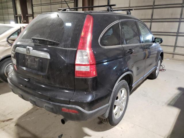 JHLRE48737C030123 - 2007 HONDA CR-V EXL BLACK photo 4