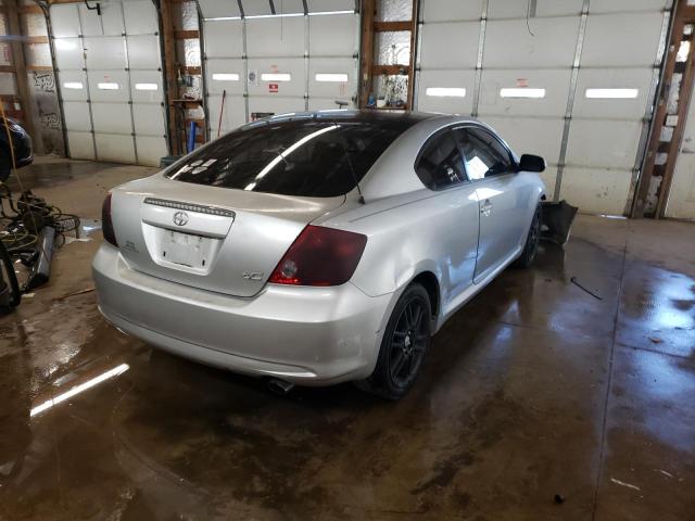 JTKDE177260142671 - 2006 TOYOTA SCION TC ვერცხლისფერი ფოტო 4