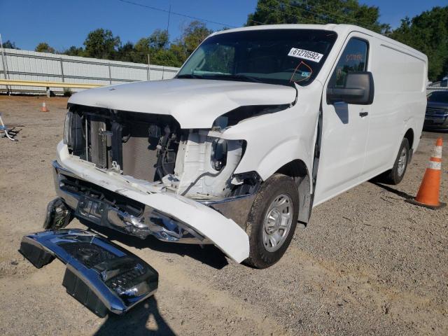 1N6BF0KY4DN105284 - 2013 NISSAN NV 1500 WHITE photo 2