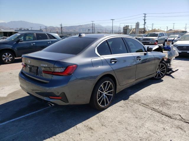 3MW5R1J00M8B48027 - 2021 BMW 330I GRAY photo 4