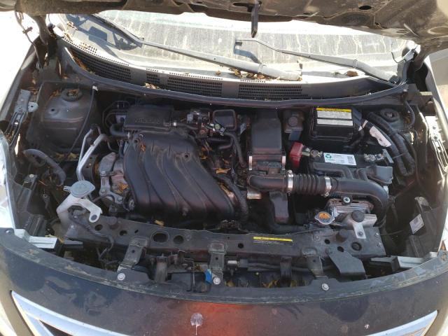 3N1CN7AP6FL954821 - 2015 NISSAN VERSA S GRAY photo 11