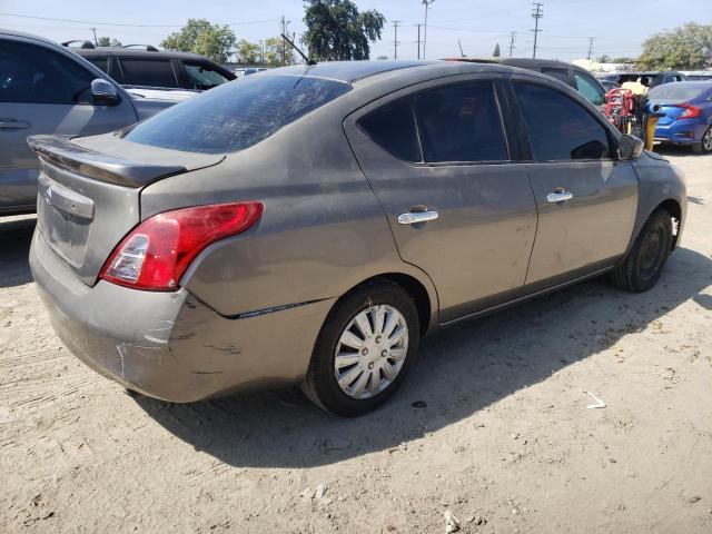 3N1CN7AP6FL954821 - 2015 NISSAN VERSA S GRAY photo 3