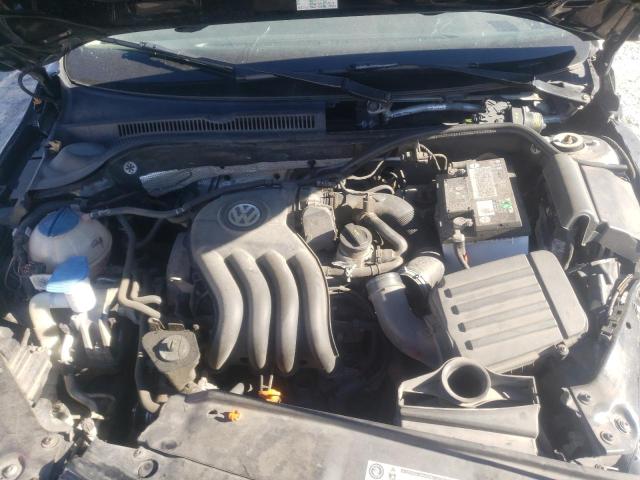 3VW1K7AJ1BM090285 - 2011 VOLKSWAGEN JETTA BASE Սև լուսանկար 7