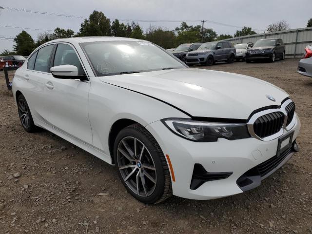 3MW5R7J53K8A05178 - 2019 BMW 330XI WHITE photo 1