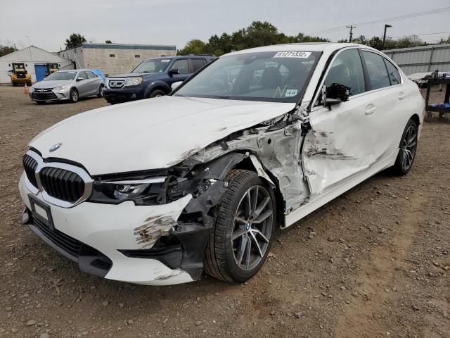 3MW5R7J53K8A05178 - 2019 BMW 330XI WHITE photo 2