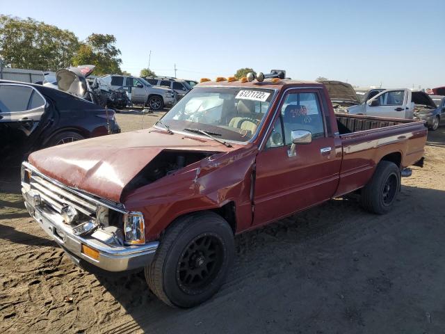 JT4RN55E5G0183223 - 1986 TOYOTA PICKUP 1 T BURGUNDY photo 2