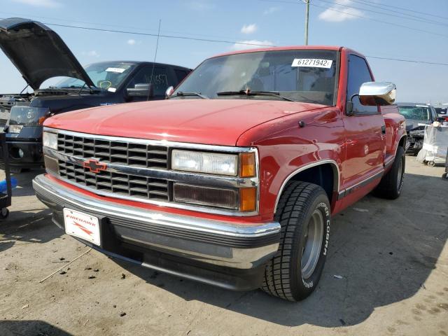 1GCDC14K4LZ220123 - 1990 CHEVROLET GMT-400 C1 RED photo 9