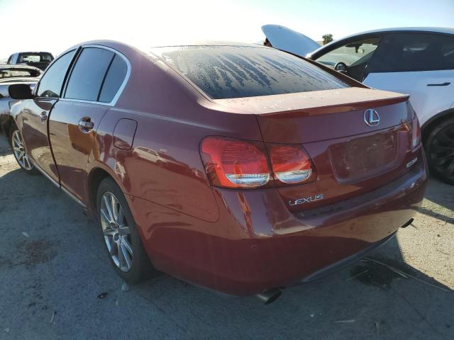 JTHBH96S365015651 - 2006 LEXUS GS 300 RED photo 3