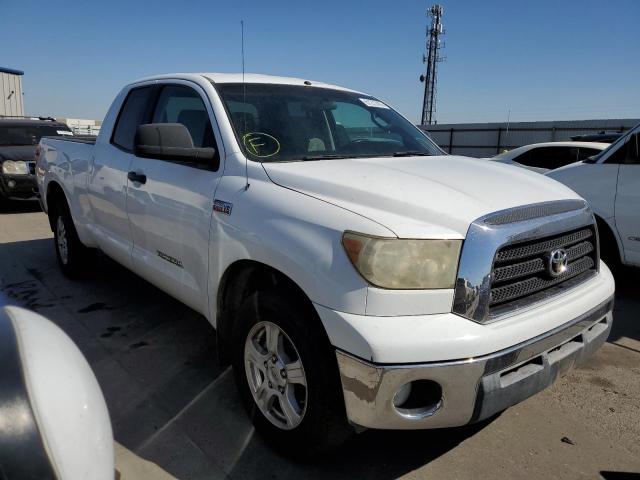 5TFRV54138X047146 - 2008 TOYOTA TUNDRA DOU WHITE photo 1