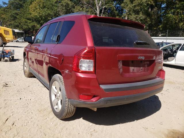 1J4NT1FA8BD138586 - 2011 JEEP COMPASS SP RED photo 3