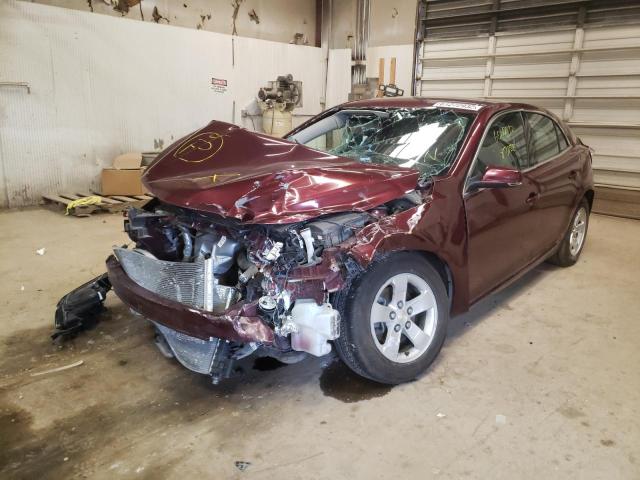 1G11C5SA1GF139696 - 2016 CHEVROLET MALIBU LIM 栗色 照片 2