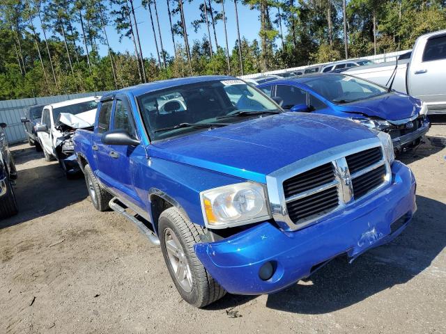 1D7HE48P07S248217 - 2007 DODGE DAKOTA QUA BLUE photo 1