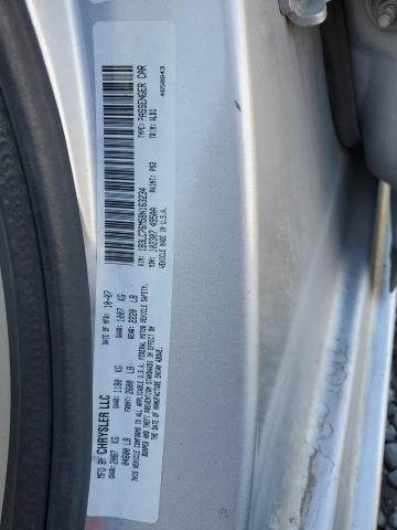 1B3LC76M58N163234 - 2008 DODGE AVENGER SILVER photo 10