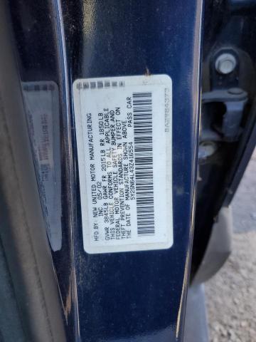 5Y2SN64L43Z416554 - 2003 PONTIAC VIBE GT BLUE photo 10