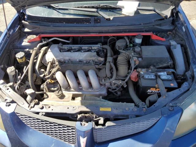 5Y2SN64L43Z416554 - 2003 PONTIAC VIBE GT BLUE photo 7