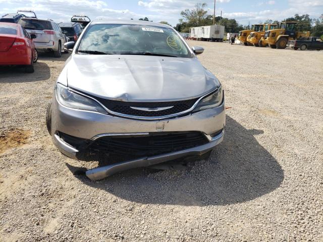 1C3CCCAB8FN579762 - 2015 CHRYSLER 200 LIMITE SILVER photo 9