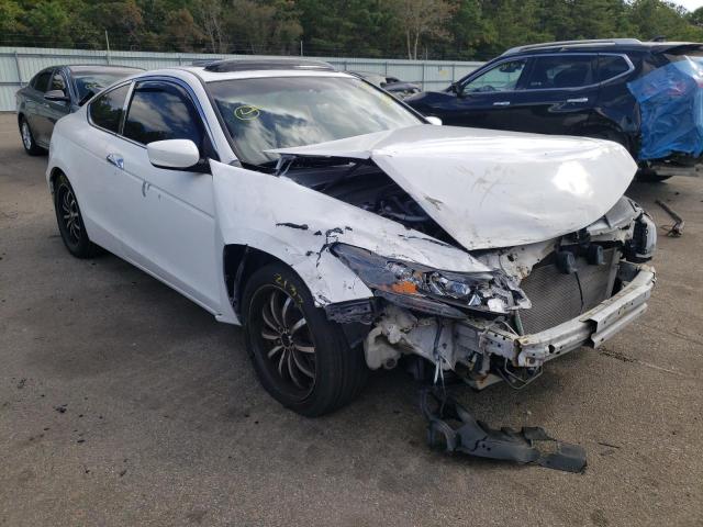 1HGCS2B82AA000780 - 2010 HONDA ACCORD EXL WHITE photo 1