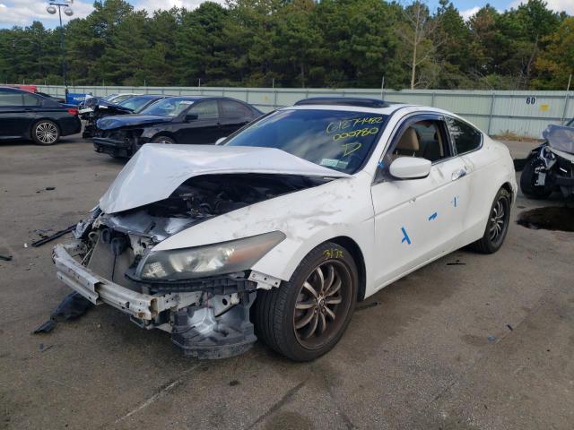 1HGCS2B82AA000780 - 2010 HONDA ACCORD EXL WHITE photo 2