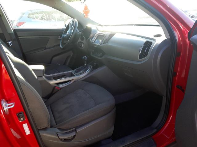 KNDPB3A26D7540248 - 2013 KIA SPORTAGE B RED photo 5