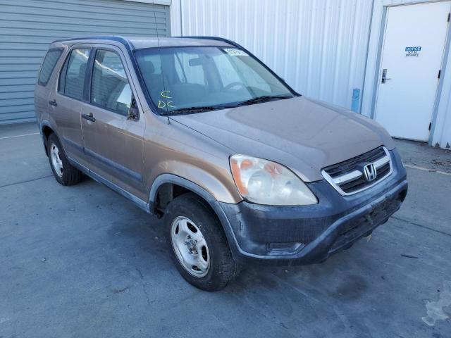 JHLRD68494C020325 - 2004 HONDA CR-V LX TAN photo 1