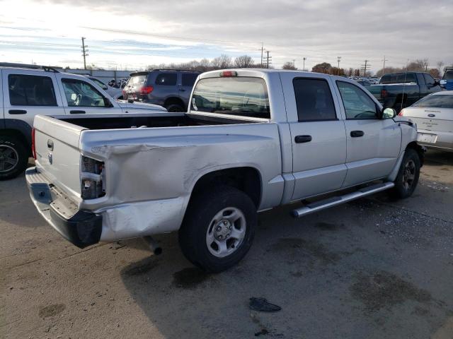 1D7HE28K15S186655 - 2005 DODGE DAKOTA QUA SILVER photo 3