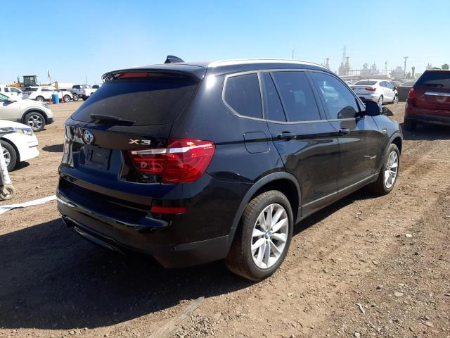 5UXWZ7C3XH0V94329 - 2017 BMW X3 SDRIVE2 BLACK photo 4