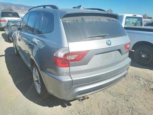 WBXPA93476WG88007 - 2006 BMW X3 SILVER photo 3