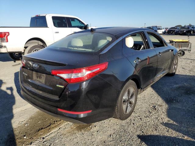 KNAGM4AD9D5038750 - 2013 KIA OPTIMA HYB BLACK photo 4