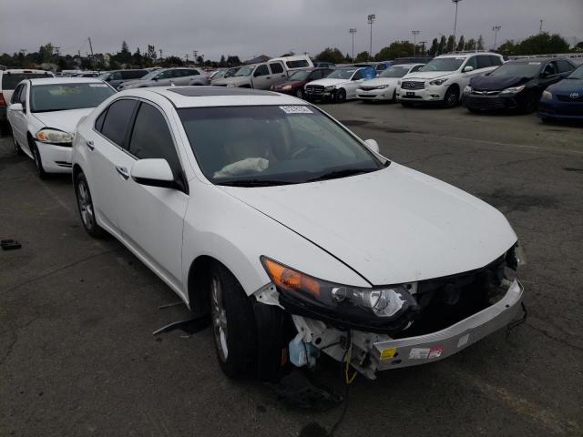 JH4CU2F69DC002048 - 2013 ACURA TSX TECH WHITE photo 1