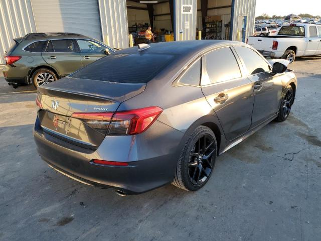 2HGFE2F51NH510663 - 2022 HONDA CIVIC SPOR BLACK photo 4