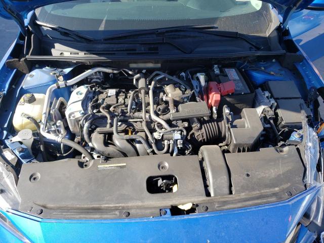 3N1AB8CV9MY249898 - 2021 NISSAN SENTRA SV BLUE photo 7