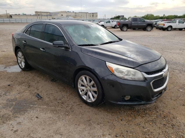 1G11H5SL1EF141917 - 2014 CHEVROLET MALIBU LTZ ნაცრისფერი ფოტო 1