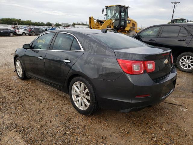 1G11H5SL1EF141917 - 2014 CHEVROLET MALIBU LTZ ნაცრისფერი ფოტო 3