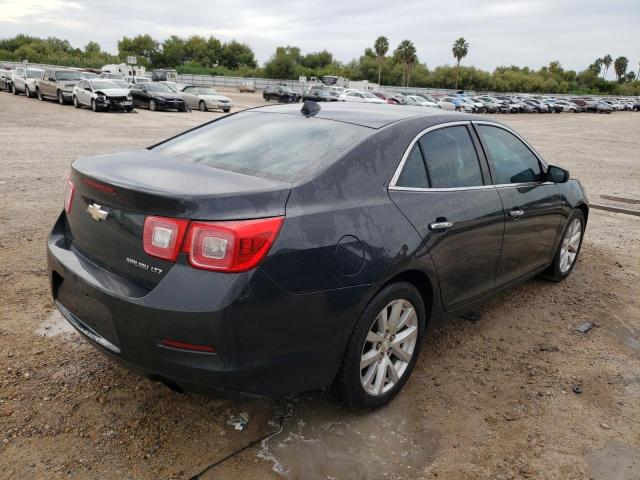 1G11H5SL1EF141917 - 2014 CHEVROLET MALIBU LTZ ნაცრისფერი ფოტო 4