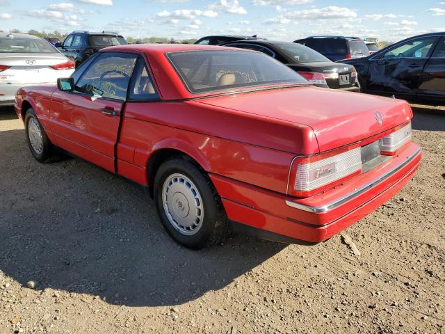 1G6VR3177JU102529 - 1988 CADILLAC ALLANTE RED photo 3