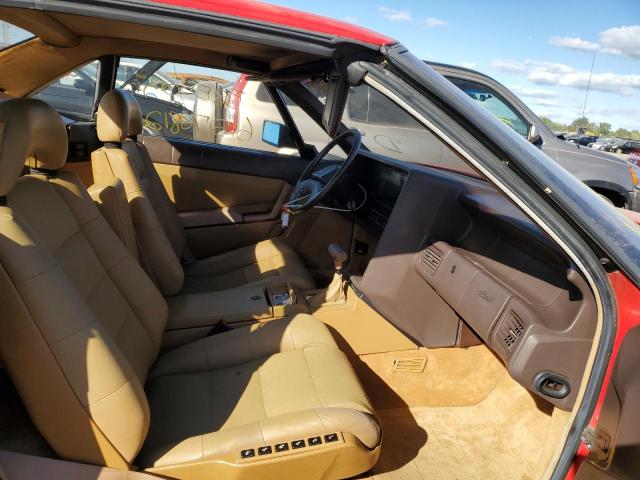 1G6VR3177JU102529 - 1988 CADILLAC ALLANTE RED photo 5