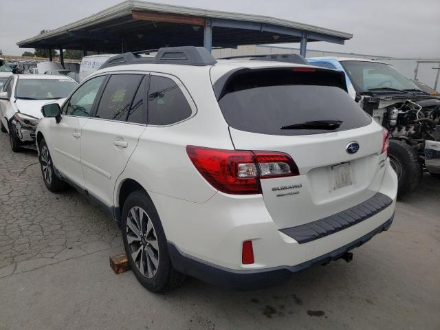 4S4BSENC9F3280779 - 2015 SUBARU OUTBACK 3. WHITE photo 3